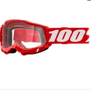 100% ACCURI 2 GOGGLES NWOT